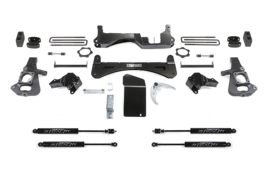 Fabtech 6" RTS SYS W/STEALTH 01-10 GM C/K2500HD, C/K3500HD