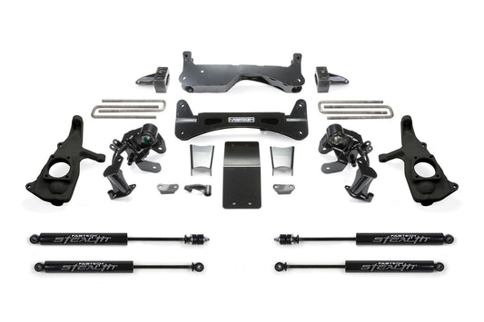 Fabtech 6" RTS SYS W/STEALTH 2011-19 GM 3500HD 2WD/4WD