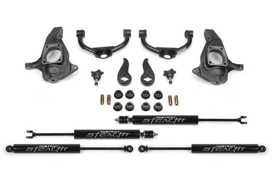 Fabtech 3.5 in. ULTIMATE SYS W/STEALTH 2011-19 GM C/K2500HD/3500HD