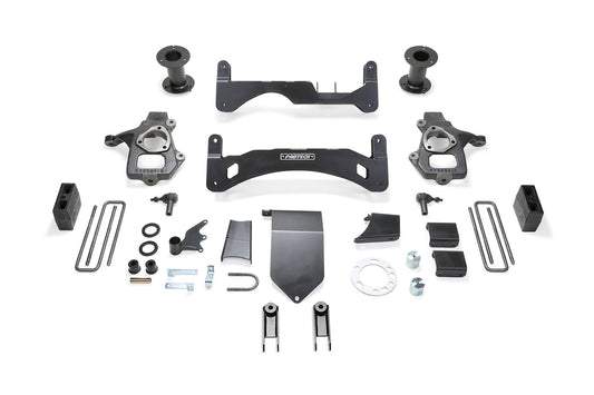 Fabtech 6" BASIC SYS G2 W/MAGNERIDE 14-18 GM K1500 P/U DENALI W/ OE ALM OR STMP STL UCA
