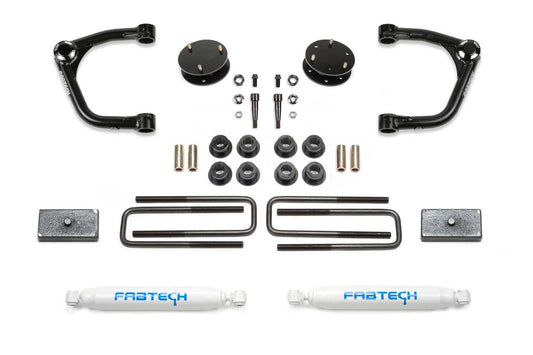 Fabtech K1129 Uniball Lift System w/Shocks