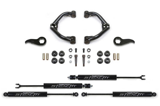 Fabtech K1155M Uniball UCA Lift System w/Shocks