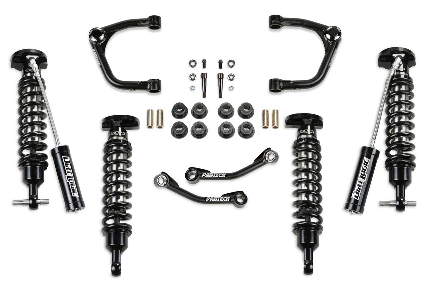 Fabtech K1188DL Uniball UCA Lift System w/Shocks