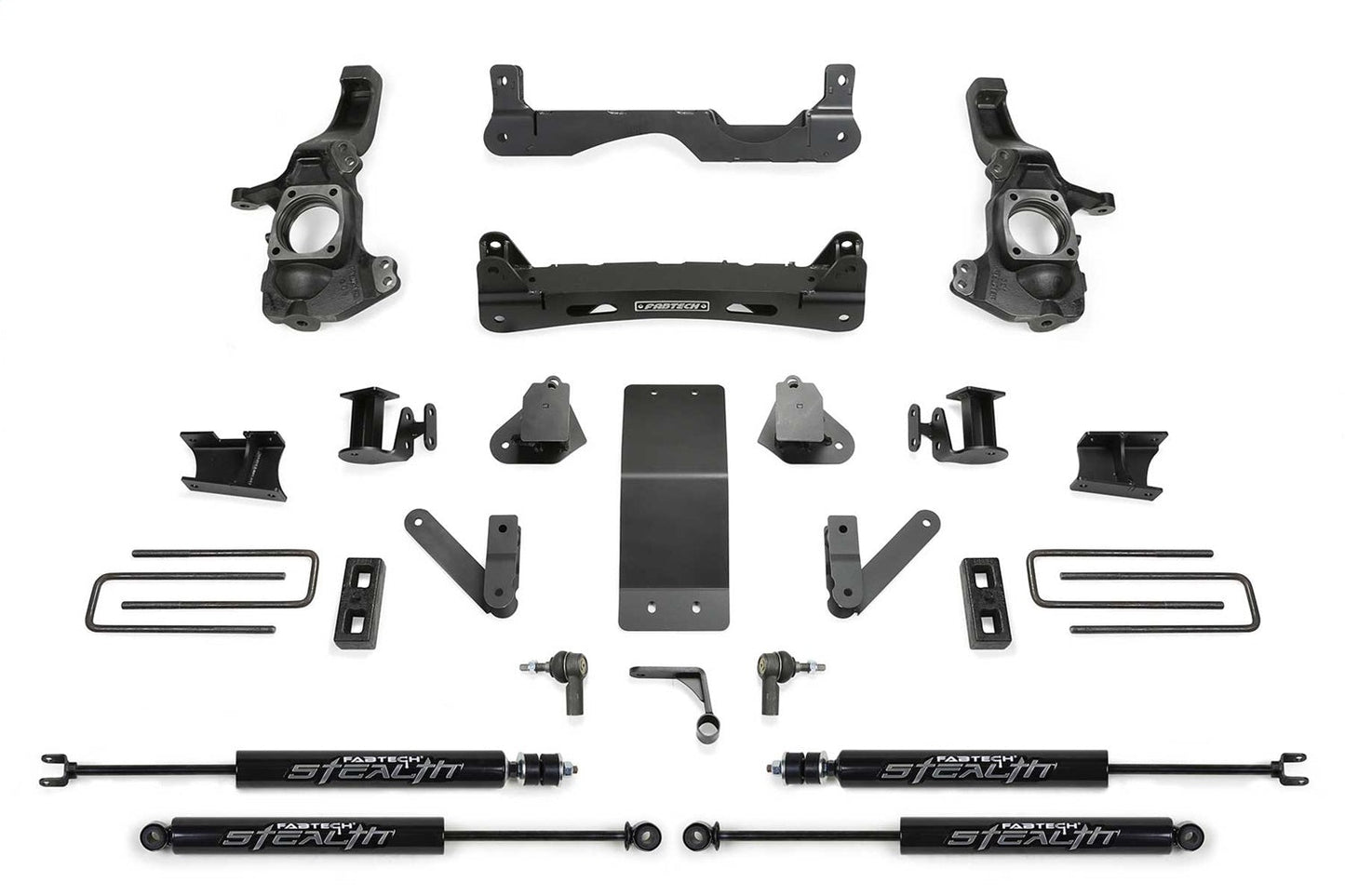 Fabtech K1200M Performance Lift System w/Shocks