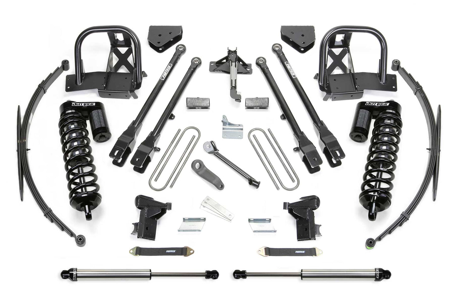 Fabtech 10" 4LINK SYS W/DLSS 4.0 C/O& RR DLSS 08-10 FORD F250 4WD