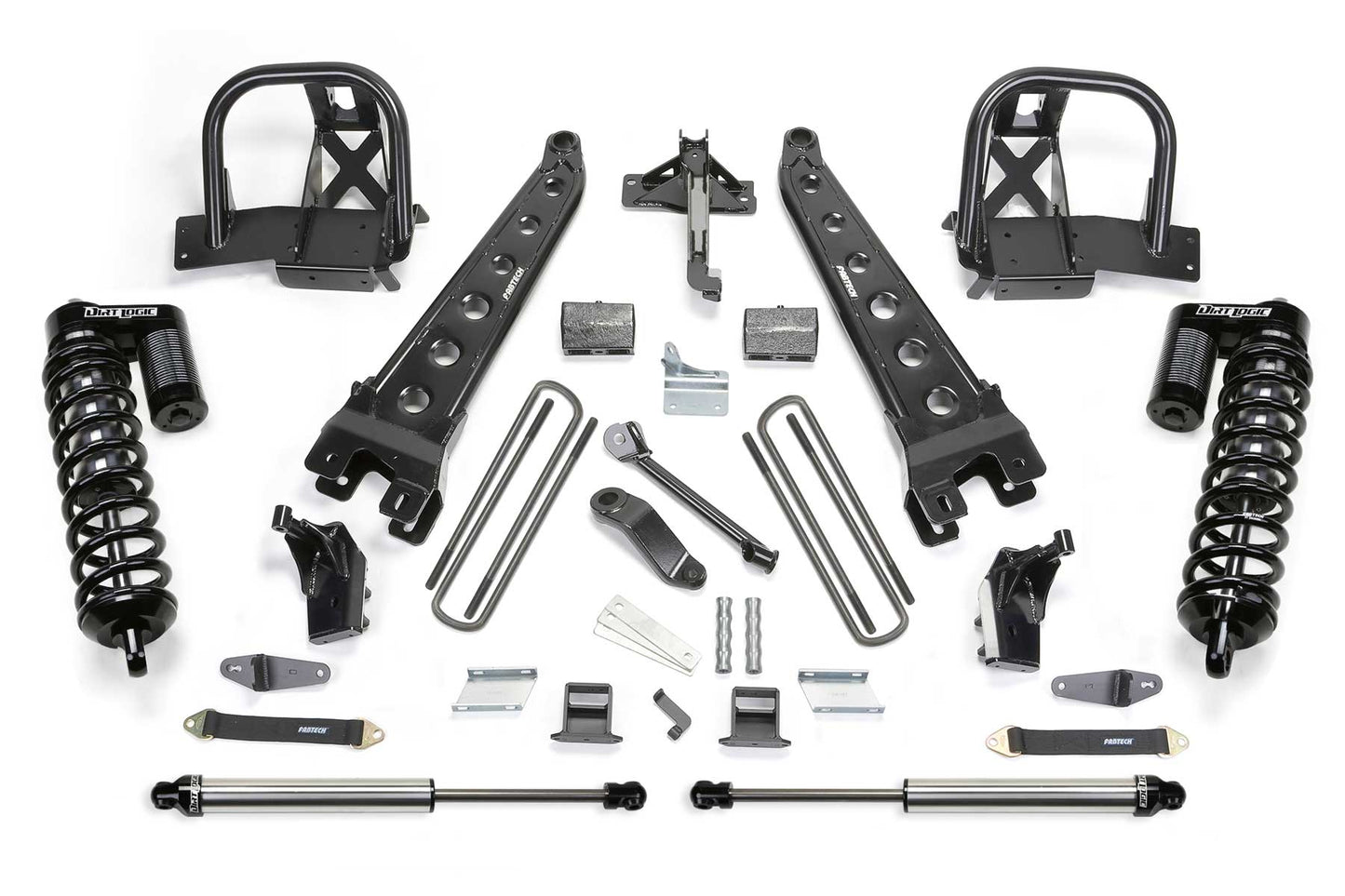 Fabtech 6" RAD ARM SYS W/DLSS 4.0 C/O& RR DLSS 08-10 FORD F450/550 4WD