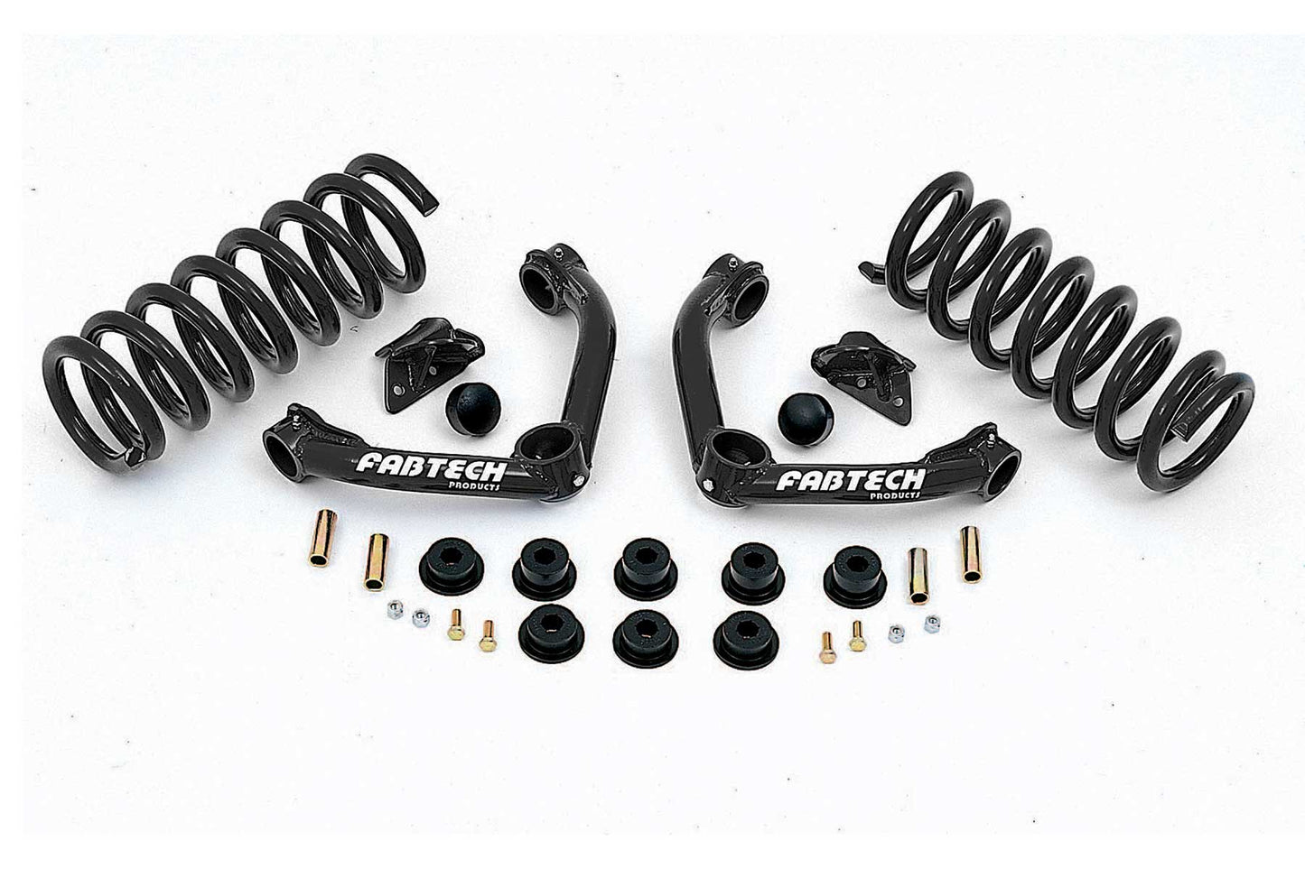 Fabtech 2.5 in. PERF SYS W/PERF SHKS 98-08 FORD RANGER 2WD COIL SPRING FRONT SUSP W/4.0L V6