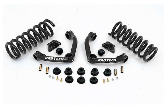 Fabtech 2.5 in. PERF SYS W/PERF SHKS 98-08 FORD RANGER 2WD COIL SPRING FRONT SUSP W/4.0L V6
