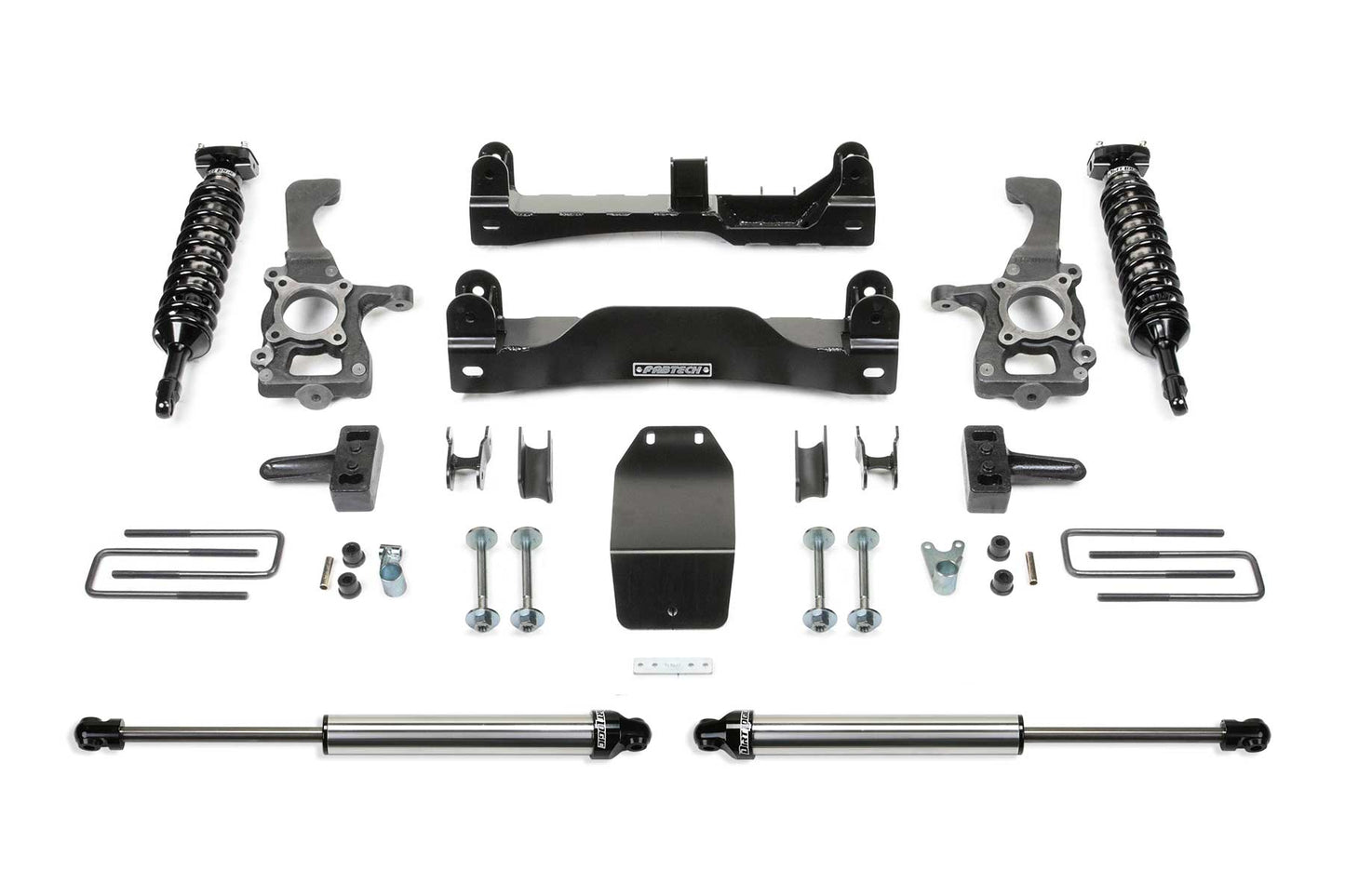Fabtech 4" PERF SYS W/ DLSS SHKS 09-13 FORD F150 4WD