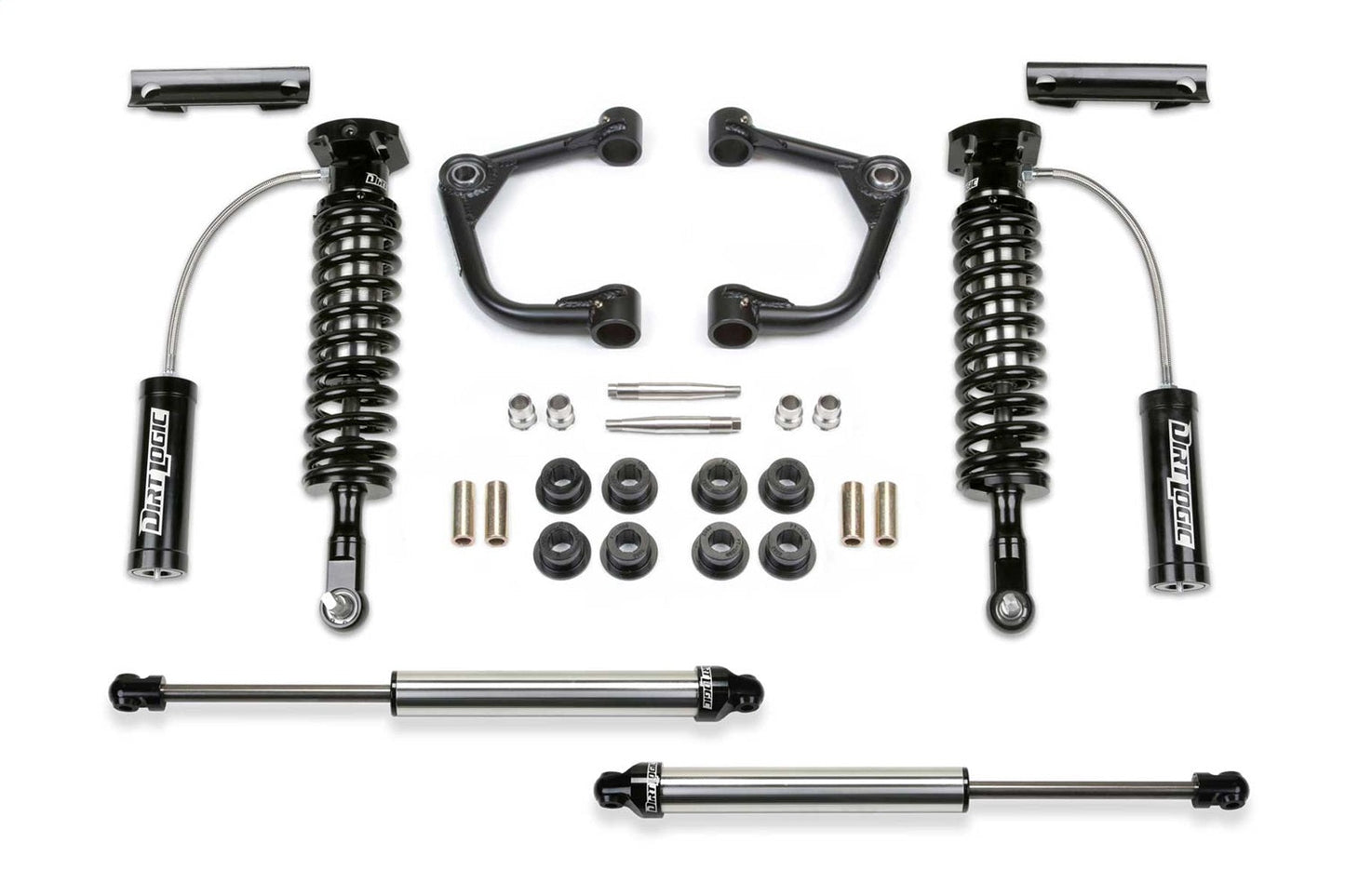 Fabtech K2375DL Uniball UCA Lift System w/Shocks