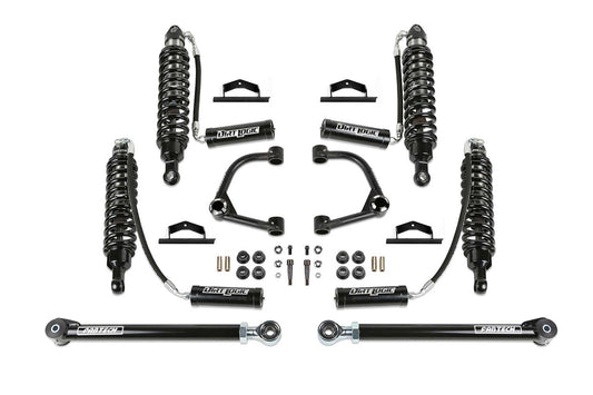 Fabtech K2389DL Uniball UCA Lift System w/Shocks
