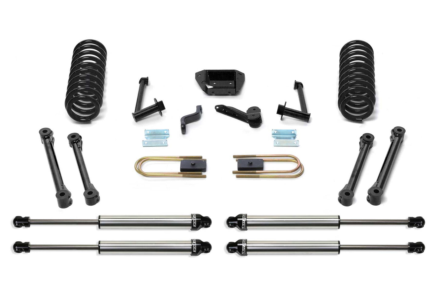 Fabtech 6" PERF SYS W/DLSS SHKS 06-07 DODGE 2500/3500 4WD 5.9L DIESEL W/AUTO TRANS