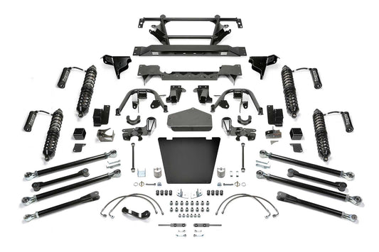 Fabtech 5" CRAWLER C/O II W/ DLSS 2.5 C/O RESI FR & RR 2007-18 JEEP JK