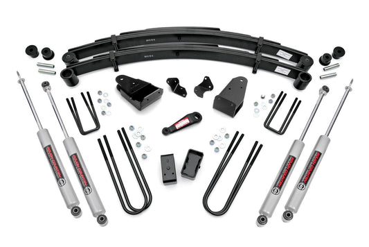 Rough Country 4918230 4 Inch Lift Kit | Ford F-350 4WD (1982-1985)