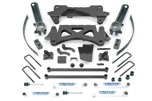 Fabtech K7002 Performance Lift System w/Shocks