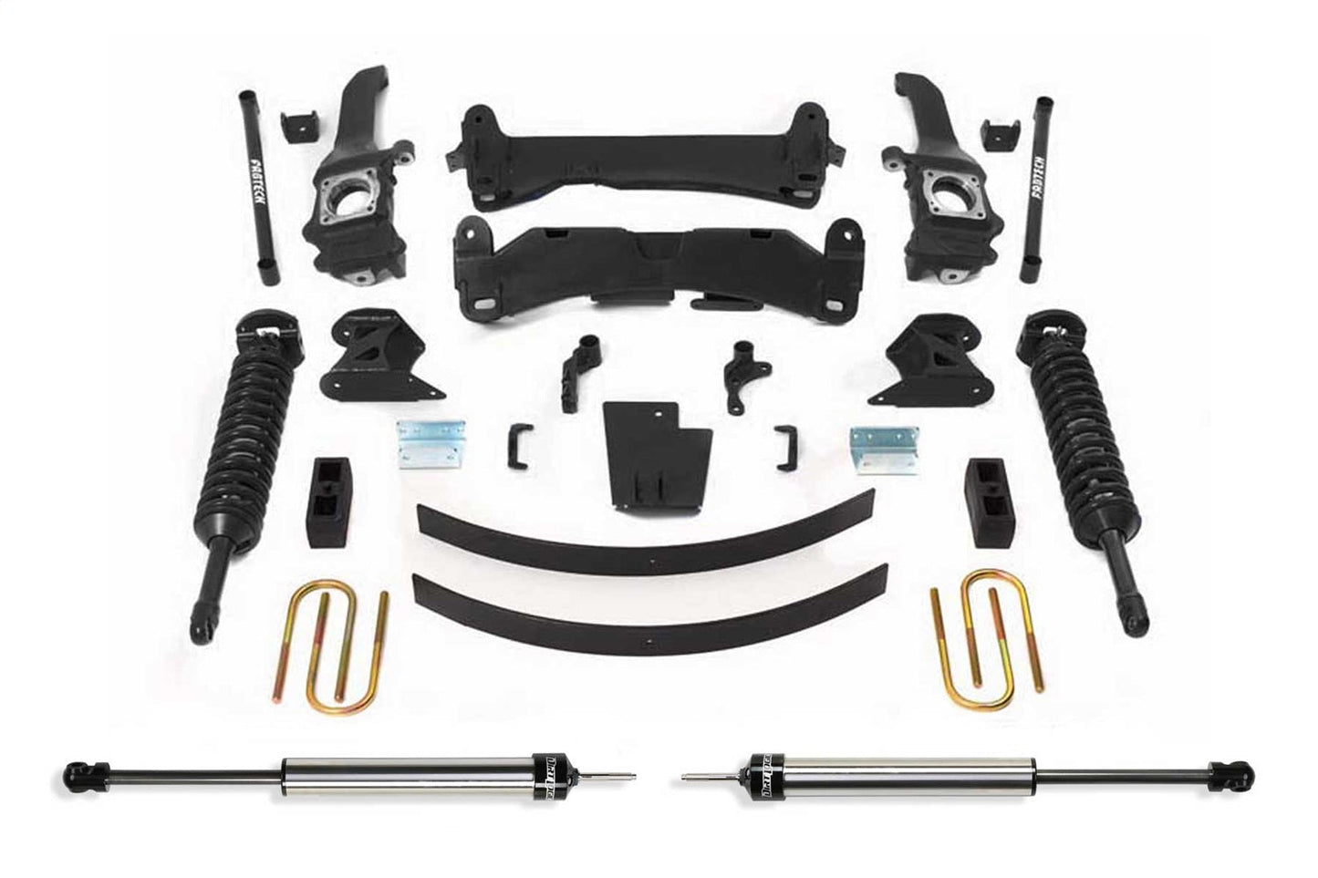 Fabtech K7020DL Performance Lift System w/Shocks