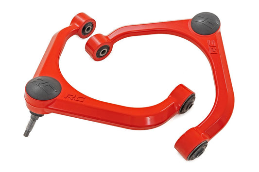 Rough Country 31902RED Red Forged Upper Control Arms | OE Upgrade | Ram 1500 4WD (2012-2026 & Classic)