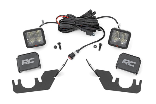 Rough Country 94009 LED Light | Rear Mount | 2" Spectrum Pair | Kawasaki Teryx 1000/Teryx4 800