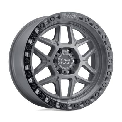 Black Rhino Hard Alloys BR KELSO 18X9 6X114 +12 76 BTL GRY BLK