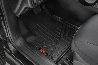 Rough Country M-61702 Floor Mats | FR & RR | Jeep Cherokee KL 2WD/4WD (2014-2023)