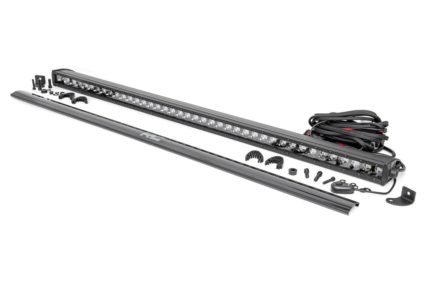 Rough Country 70740BL 40 Inch Black Series LED Light Bar | Single Row