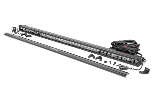 Rough Country 70740BL 40 Inch Black Series LED Light Bar | Single Row