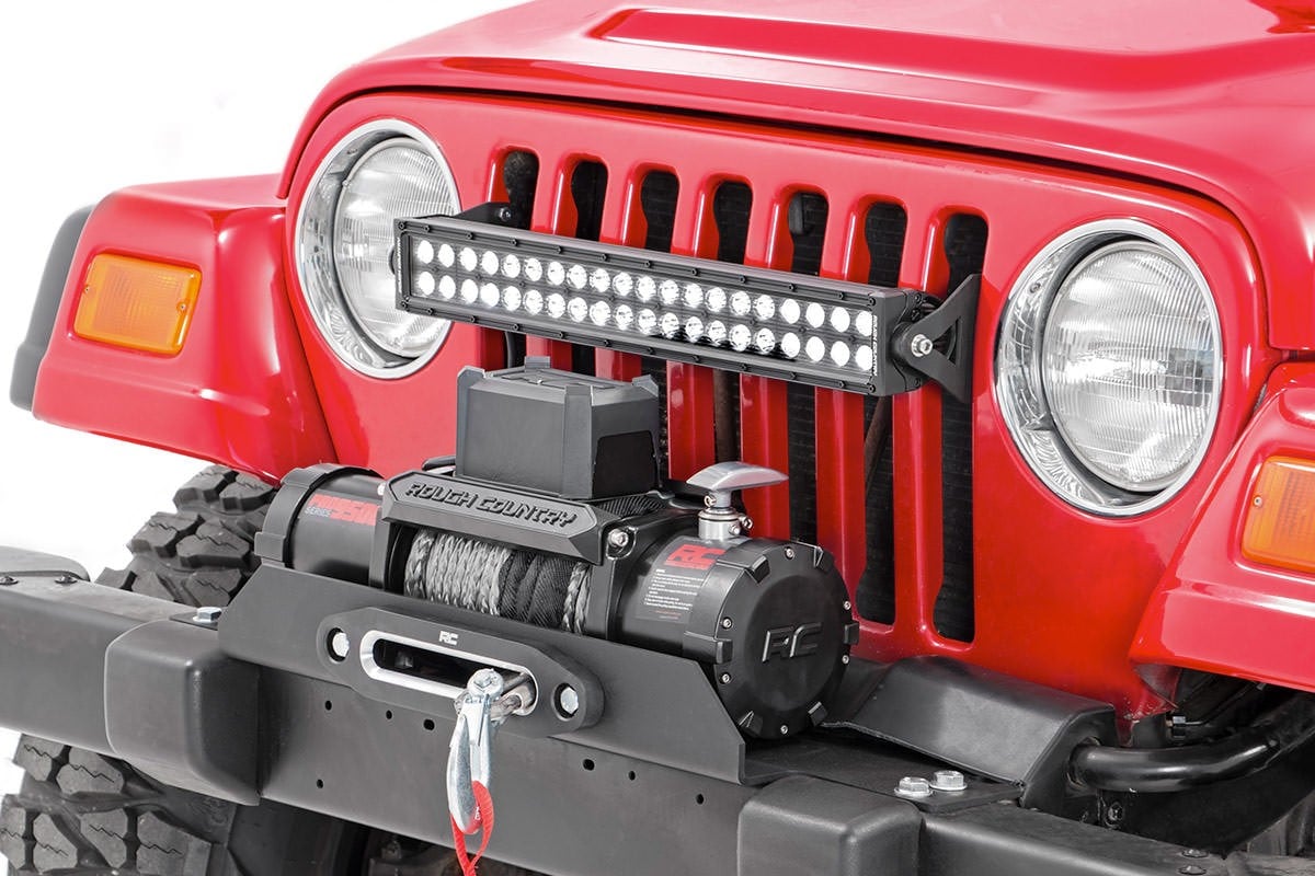 Rough Country 1189 Winch Mounting Plate | Jeep Wrangler TJ (97-06)/Wrangler Unlimited (04-06)