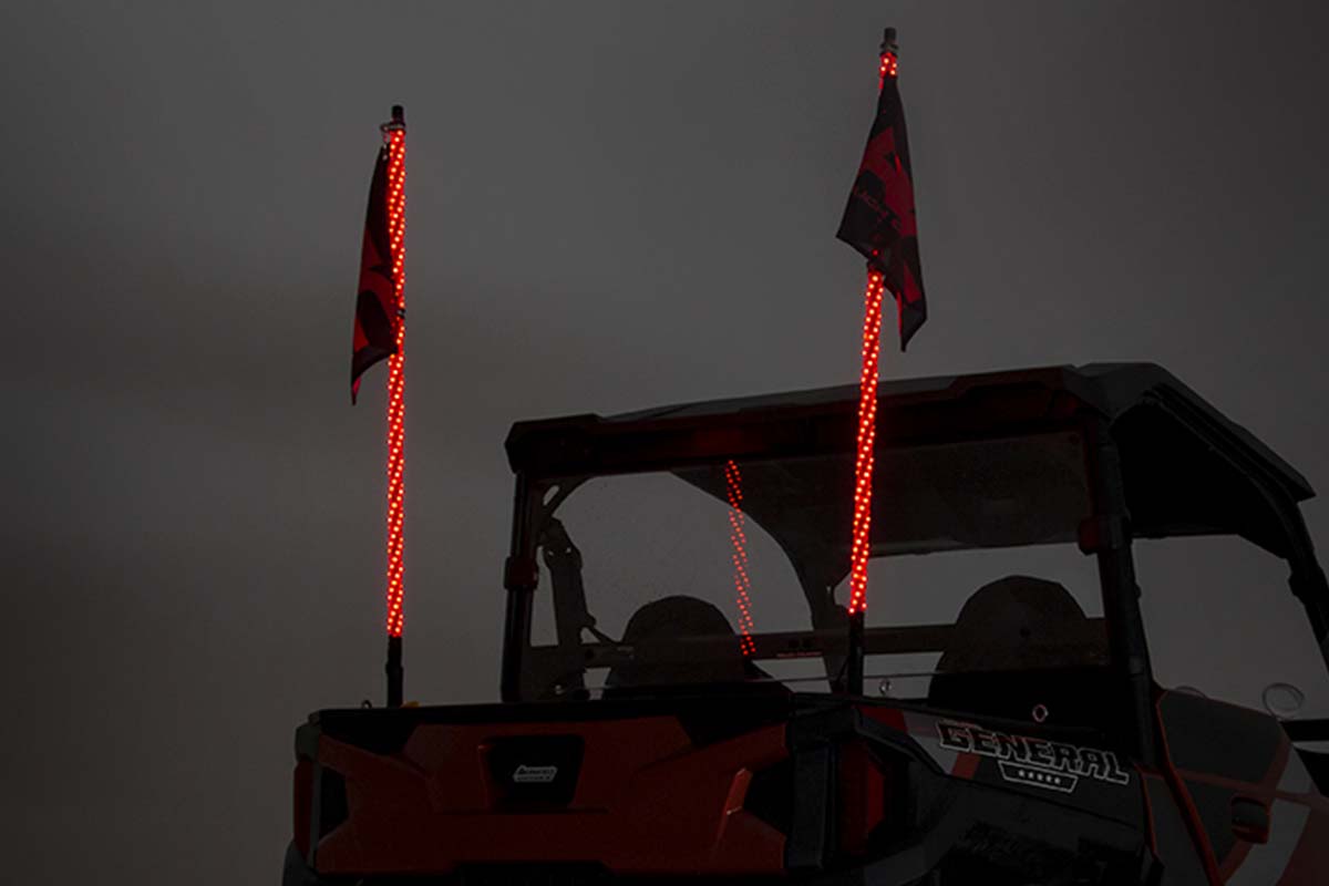 Rough Country 93049 Whip Mount | Polaris General/Ranger 1000/Ranger XP 900/1000