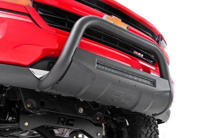 Rough Country B-T4060 Black Led Bull Bar | Toyota Tacoma 2WD/4WD (2016-2023)