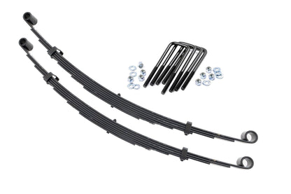 Rough Country 8013Kit Front Leaf Springs | 4" Lift | Pair | Ford F-250 4WD (1977-1979)
