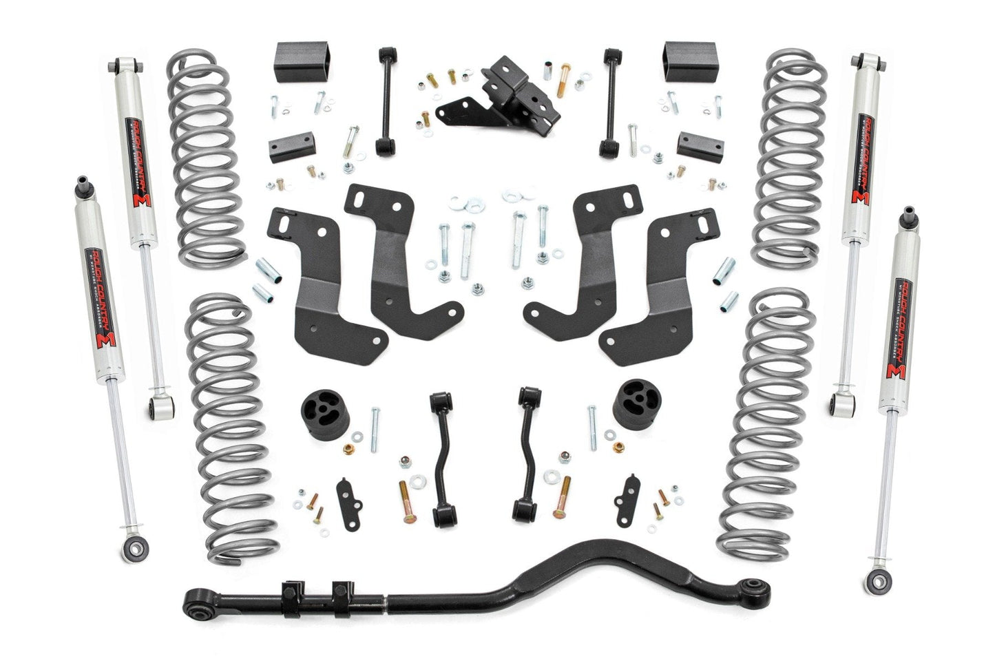 Rough Country 79840 3.5 Inch Lift Kit | C/A Drop | Stage 1 | M1 | Jeep Wrangler JL 4WD (2024)