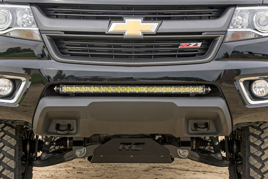 Rough Country 70536 LED Light Mount | Bumper | 30" | Chevy/GMC Canyon/Colorado 2WD/4WD (15-22)