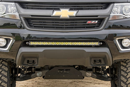 Rough Country 70536 LED Light Mount | Bumper | 30" | Chevy/GMC Canyon/Colorado 2WD/4WD (15-22)