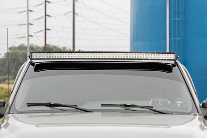 Rough Country 70539 LED Light Mounts | Upper Windshield | 54" Curved | Chevy/GMC 1500 (99-06 & Classic)