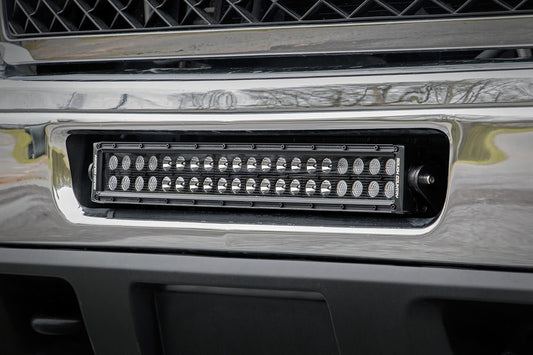 Rough Country 70522 LED Light Mount | Bumper | 20" | Chevy Silverado 2500 HD 4WD (2011-2014)