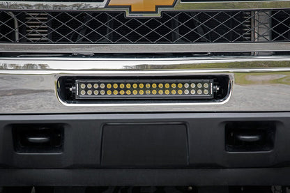 Rough Country 70522 LED Light Mount | Bumper | 20" | Chevy Silverado 2500 HD 4WD (2011-2014)