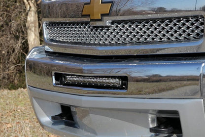 Rough Country 70523 LED Light Mount | Bumper | 20" | Chevy Silverado 1500 (07-13)/Silverado 2500 HD (07-10)