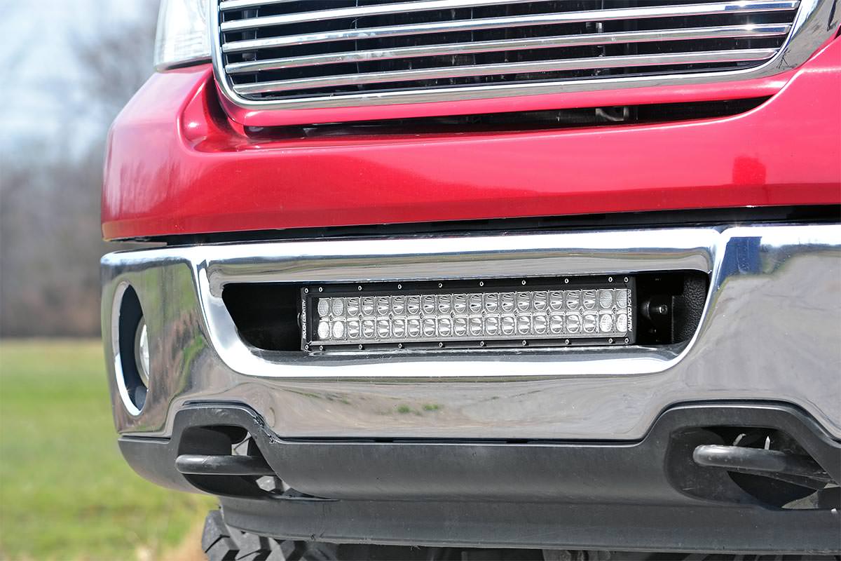 Rough Country 70527 LED Light Mount | Bumper | 20" | Ford F-150 2WD/4WD (2006-2008)