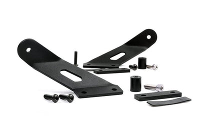 Rough Country 70533 LED Light Mount | Hood | 20" | Jeep Wrangler JK/Wrangler Unlimited  (07-18)