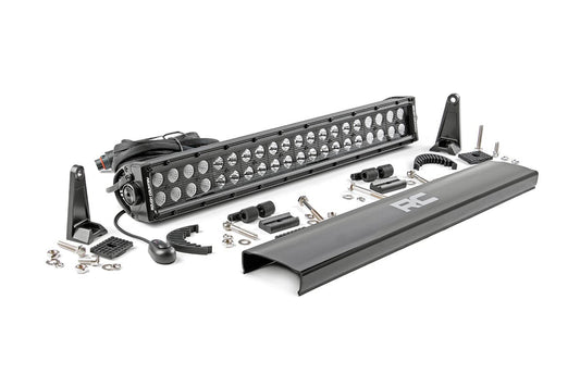 Rough Country 70920BL 20 Inch Black Series LED Light Bar | Dual Row