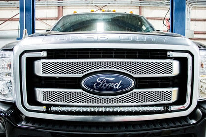 Rough Country 70770 LED Light Kit | Grill Mount | 30" Black Single Row | Ford F-250/F-350 Super Duty (11-16)