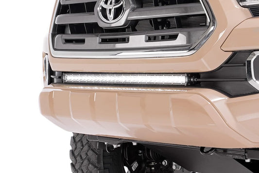 Rough Country 80668 LED Light Kit | Lower Grille Mount | 30" Spectrum Single Row | Toyota Tacoma (16-23)