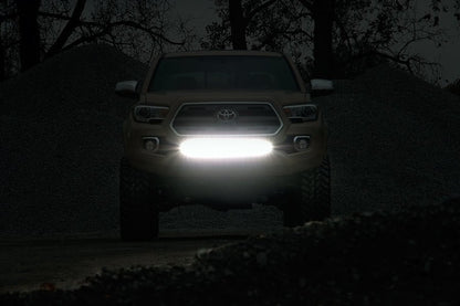 Rough Country 70730BL 30 Inch Black Series LED Light Bar | Single Row