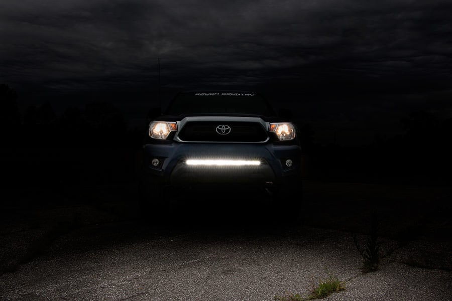 Rough Country 70542 LED Light Mount | Lower Grill | 30" | Toyota Tacoma 2WD/4WD (2005-2015)