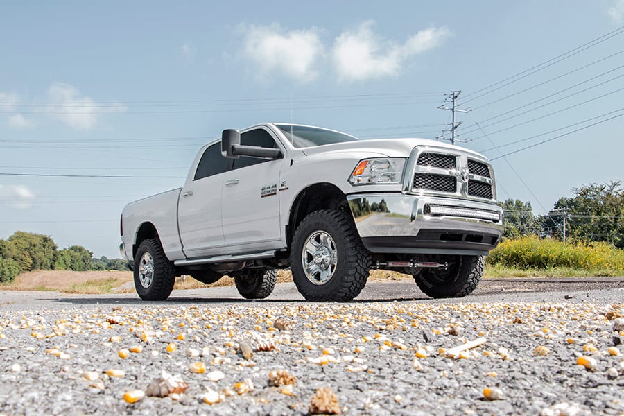 Rough Country 70569 LED Bumper Mount | 40" Curved | Ram 2500/3500 4WD (2011-2018)