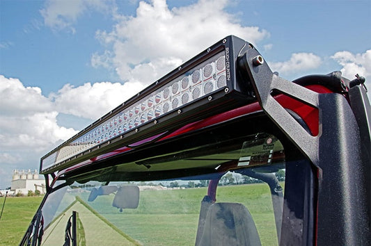 Rough Country 70508 LED Light Mount | Upper Windshield | 50" Straight | Jeep Wrangler YJ (87-95)