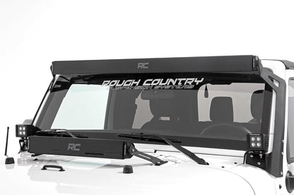 Rough Country 70950BL 50 Inch Black Series LED Light Bar | Dual Row