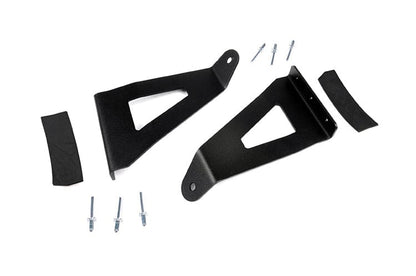 Rough Country 70518 LED Light Mount | Upper Windshield | 54" Curved | Ford F-150 2WD/4WD (04-14)