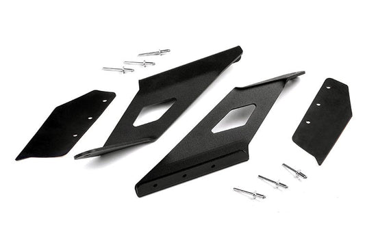 Rough Country 70514B LED Light Mount | Upper Windshield | 54" Curved | Chevy/GMC SUV 1500 (15-20)