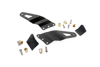 Rough Country 70539 LED Light Mounts | Upper Windshield | 54" Curved | Chevy/GMC 1500 (99-06 & Classic)